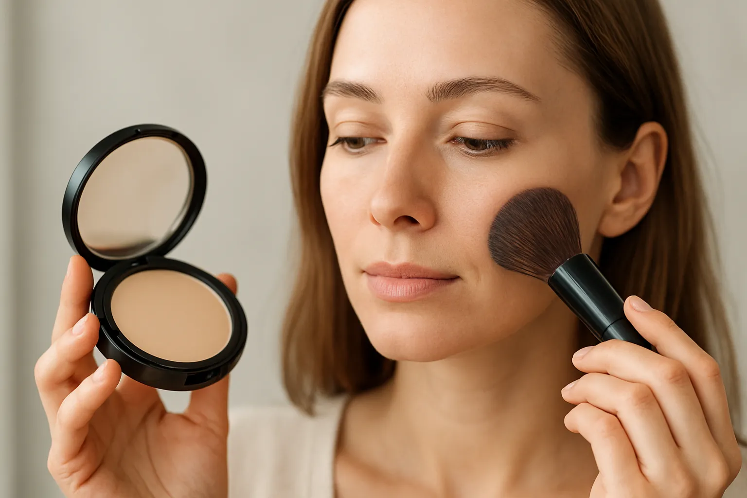 A Beginner's Guide to Pressed Powder: Application, Tips, and Mistakes to Avoid hero image